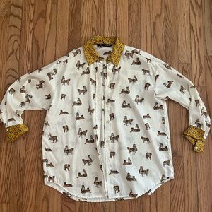 ZARA over sized button down